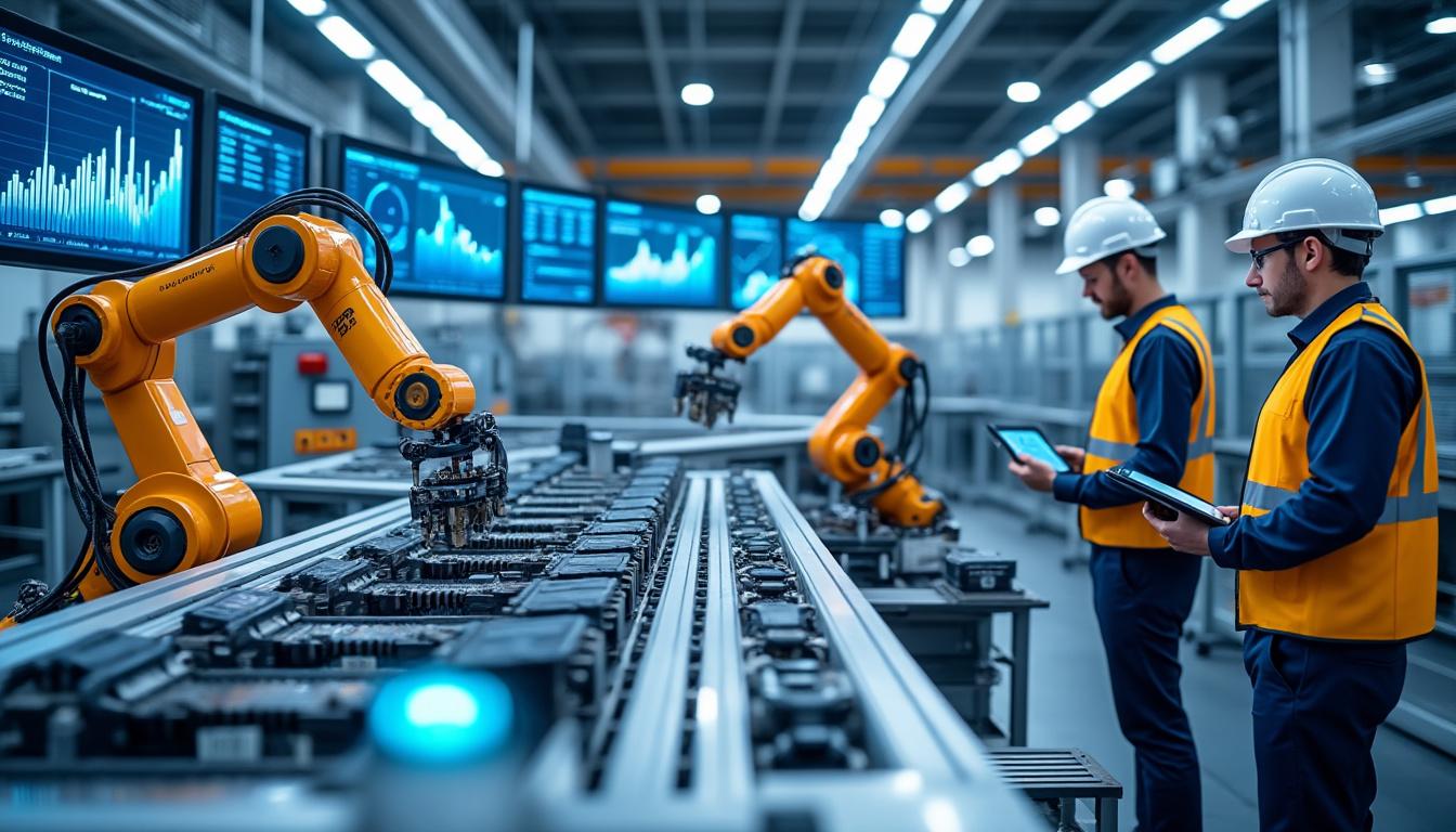 découvrez comment l'automatisation révolutionne l'industrie : avantages, enjeux et impact des systèmes automatisés sur la production pour gagner en efficacité, qualité et compétitivité.