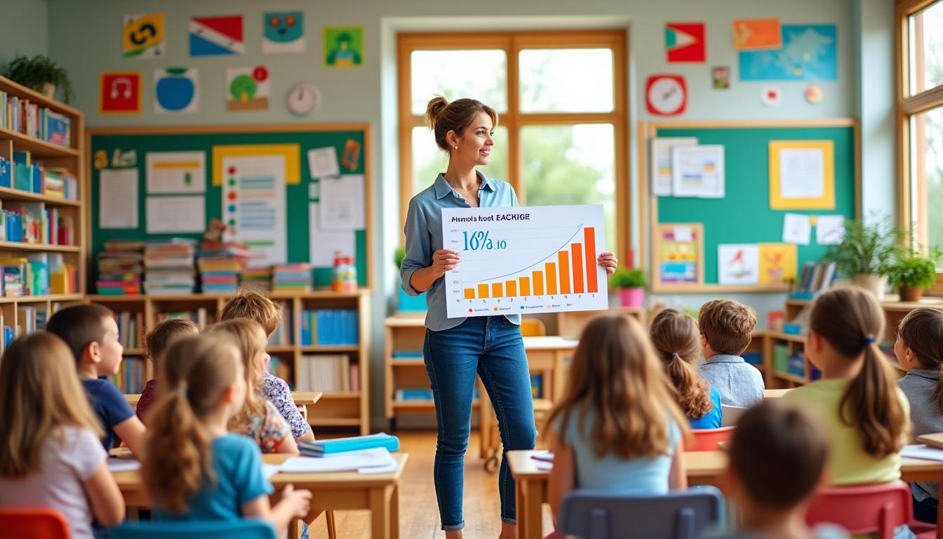 découvrez le salaire moyen d'un professeur des écoles en france, les facteurs qui l'influencent et les perspectives d'évolution dans la carrière enseignante.