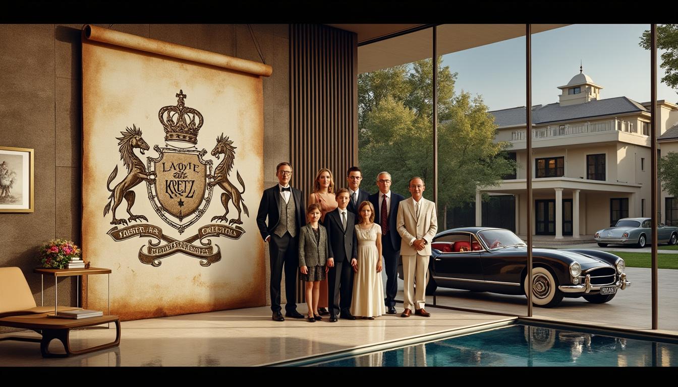 découvrez l'origine, l'évolution et l'estimation de la fortune de la famille kretz, une dynastie au parcours fascinant.