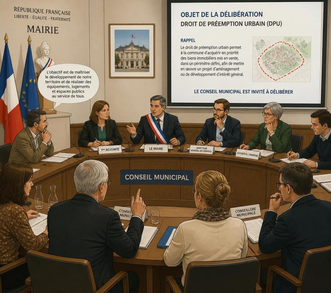 découvrez les enjeux majeurs de la délibération sur le droit de préemption urbain et son impact stratégique pour les collectivités locales dans la gestion de leur territoire.