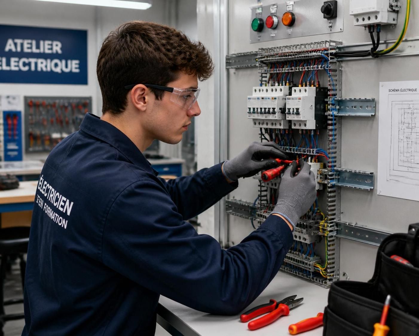 découvrez les compétences essentielles pour réussir dans le métier d'électricien en formation, spécialisé en travaux sous tension, et boostez votre carrière avec nos conseils pratiques.