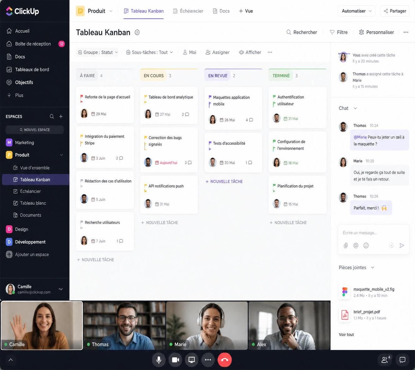 découvrez pourquoi clickup est l'outil préféré des équipes marketing et rh grâce à ses fonctionnalités de gestion de projet innovantes et sa facilité d'utilisation.