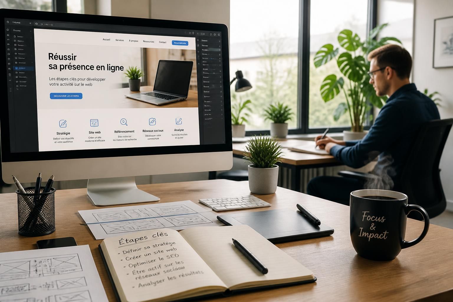 découvrez les étapes clés pour créer un site web professionnel efficace et réussir votre présence en ligne. guide complet pour attirer et convaincre vos visiteurs.