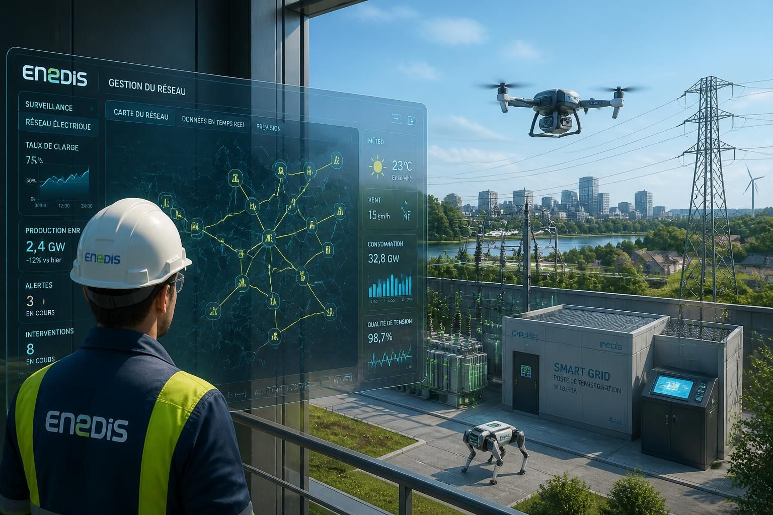 découvrez les dernières évolutions d'enedis pour améliorer la gestion du réseau électrique, incluant les innovations technologiques et les initiatives durables.