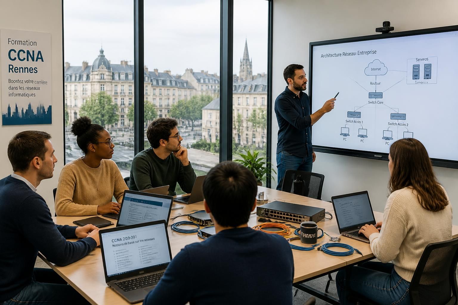 découvrez la formation ccna à rennes et son programme complet pour acquérir les compétences clés en réseaux et booster votre carrière dans le domaine informatique.
