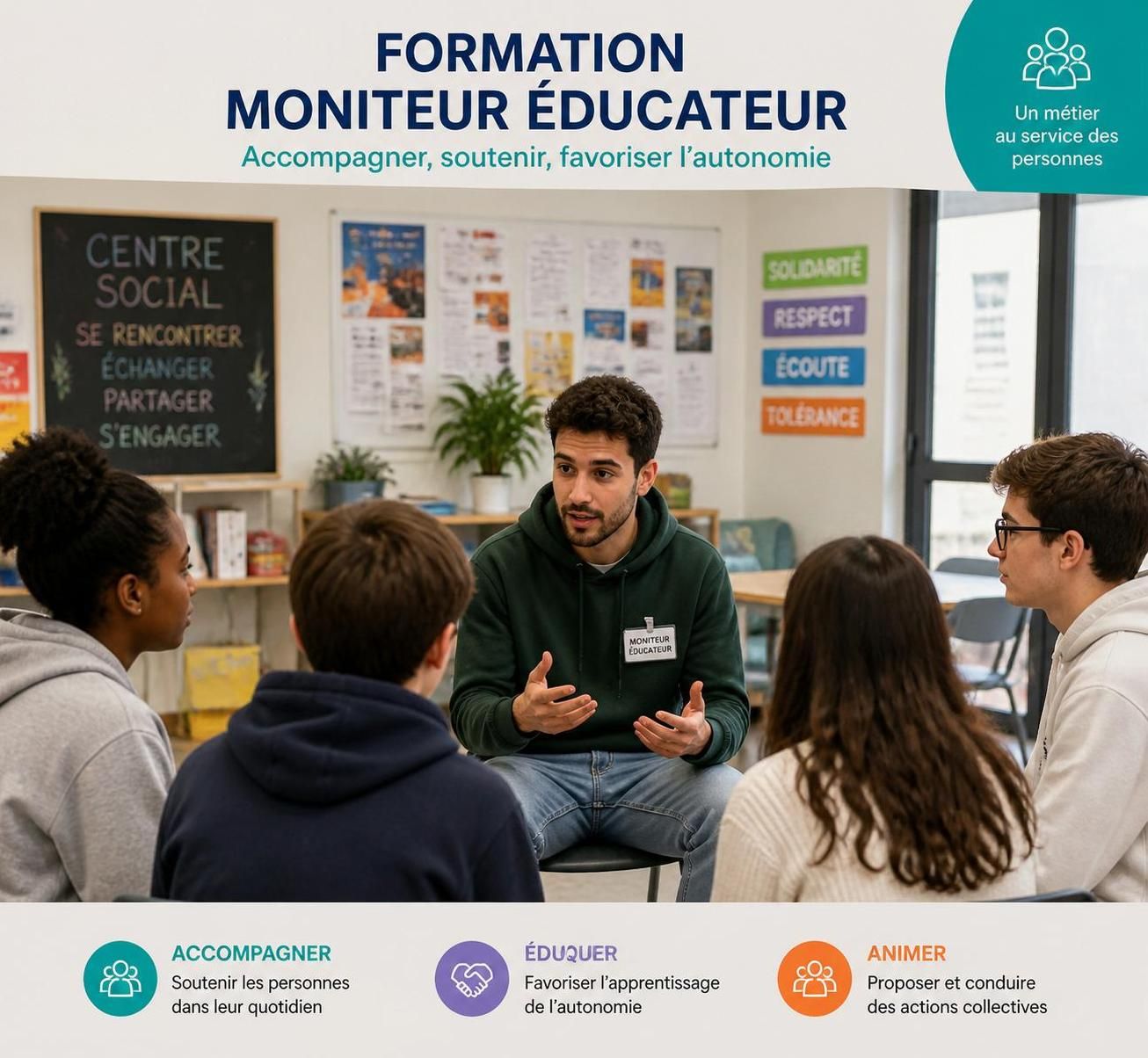 découvrez les compétences clés à développer lors d'une formation moniteur éducateur pour accompagner efficacement les personnes en difficulté.