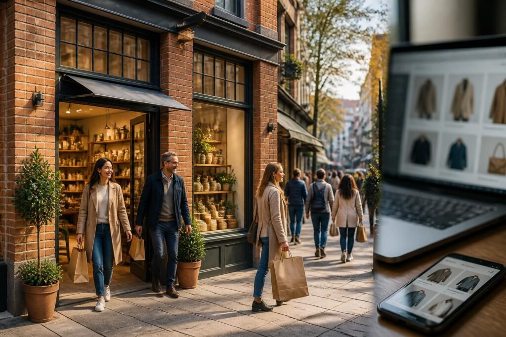 découvrez la signification de 'brick-and-mortar' et l'importance des commerces physiques dans un monde de plus en plus digitalisé, alliant tradition et modernité pour mieux comprendre leur rôle.