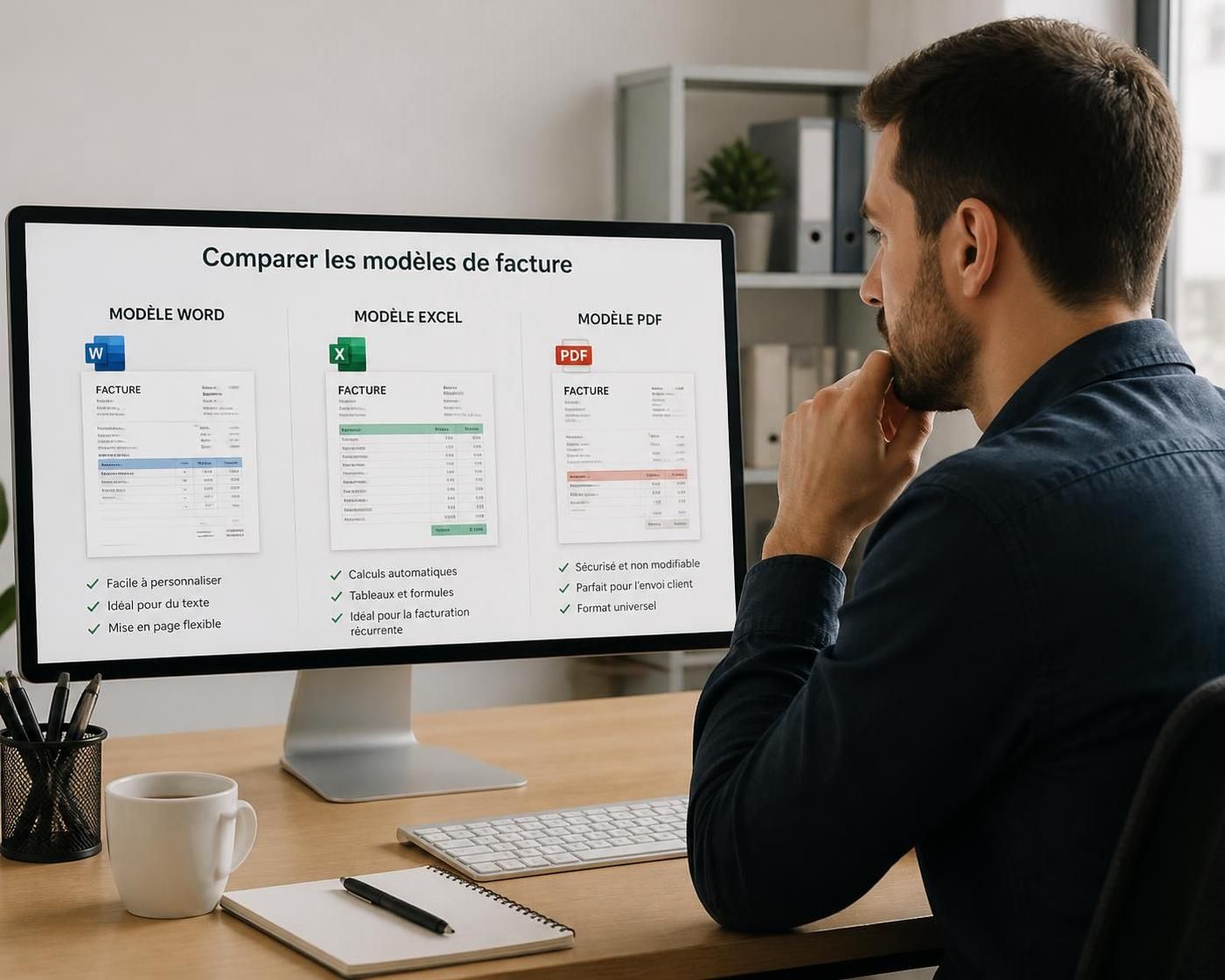 découvrez quel modèle de facture choisir en tant qu'auto-entrepreneur pour être conforme à la réglementation et éviter les erreurs fiscales.