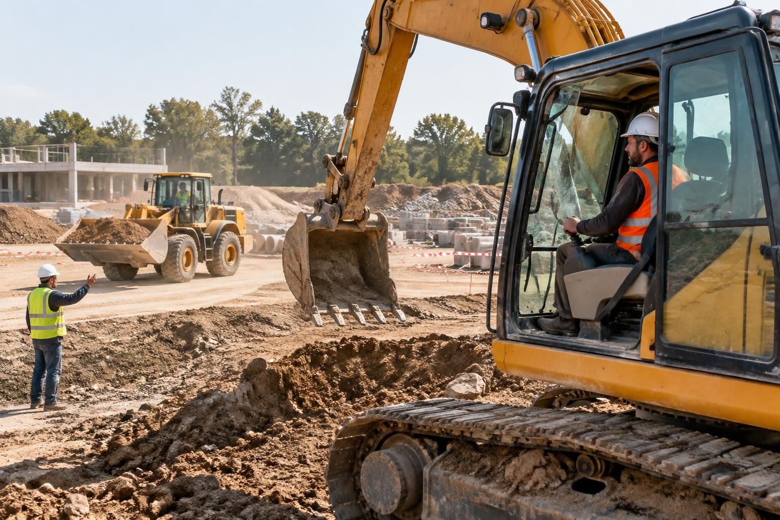 découvrez les compétences requises pour conduire en toute sécurité les engins de chantier caces r482 b1 et c1 : manœuvres, contrôles et prévention des risques.