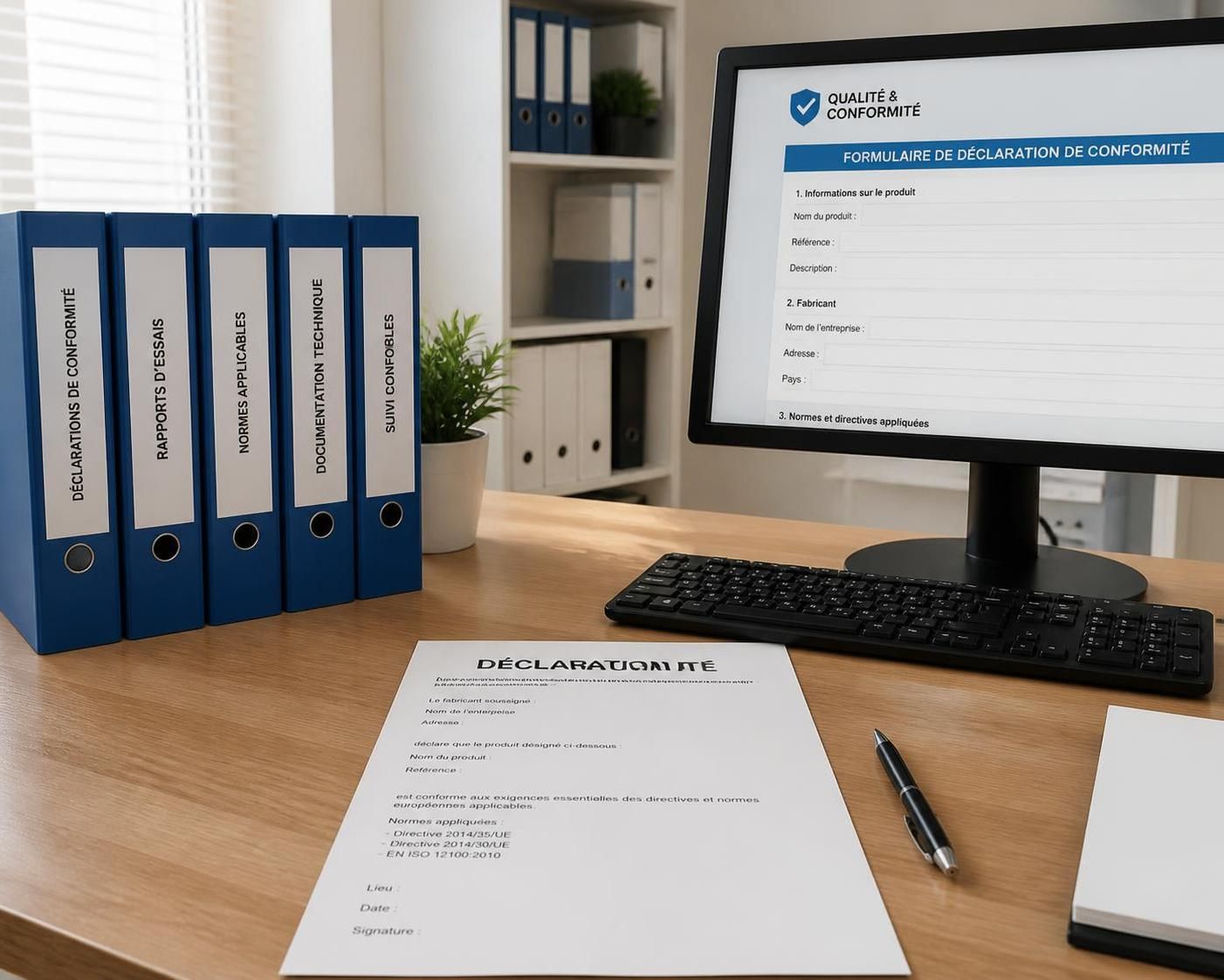 découvrez où télécharger un modèle fiable et prêt à l’emploi pour votre déclaration de conformité, facilité et sécurité assurées.