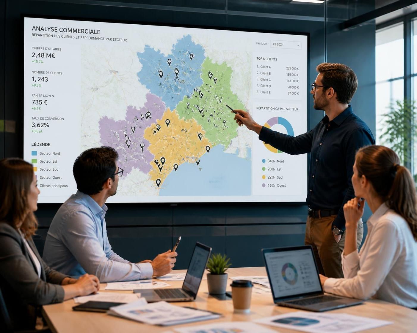 découvrez comment le map marketing, en cartographiant les données commerciales, permet aux entreprises d’optimiser leur stratégie commerciale et de développer leur performance.