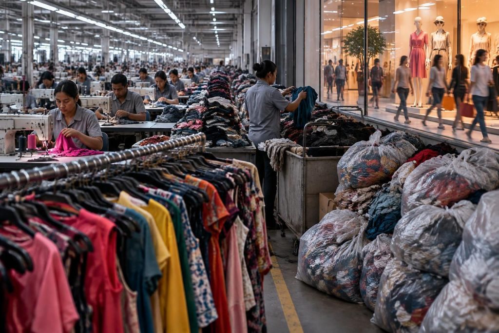 découvrez la définition de la fast fashion, un modèle économique fondé sur la production rapide et à bas prix, ainsi que ses impacts sociaux et environnementaux.
